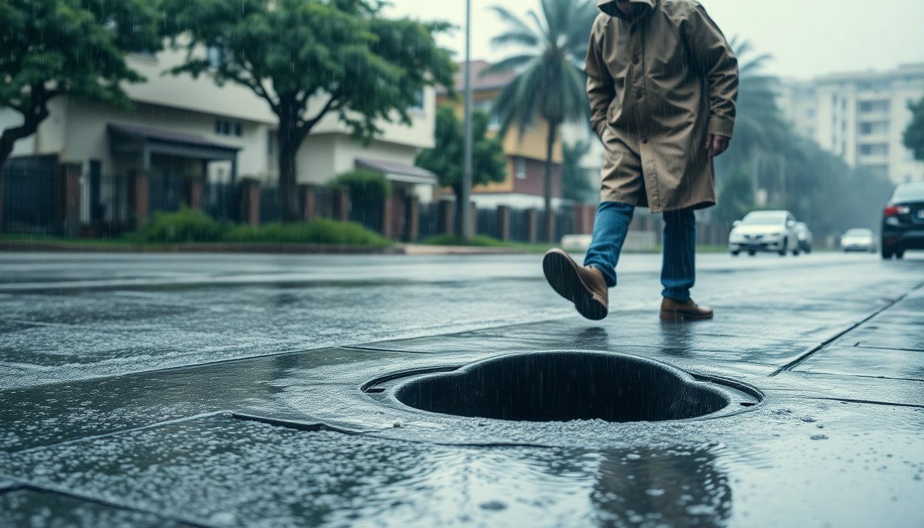 Riesgos de abrir alcantarillas en temporada de lluvias