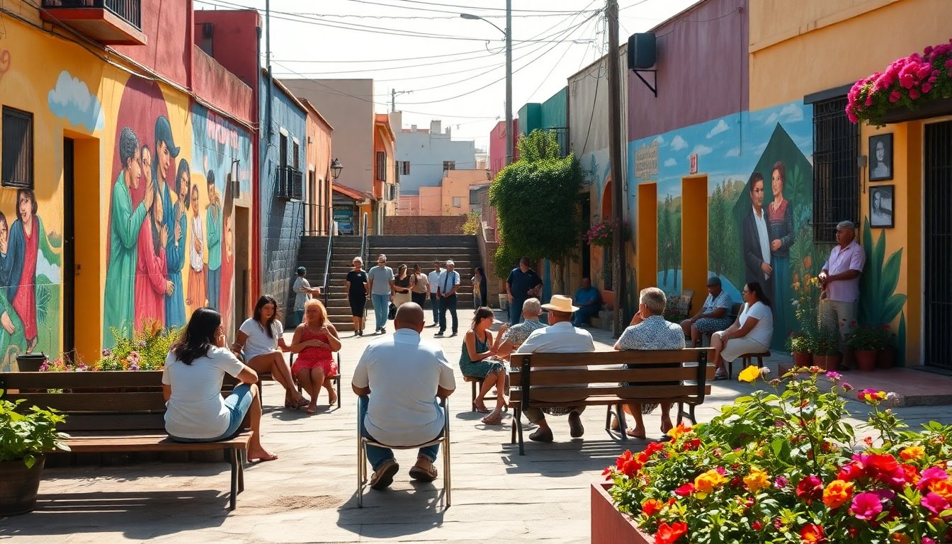 Transformación comunitaria en Pardo: el poder del arte mural