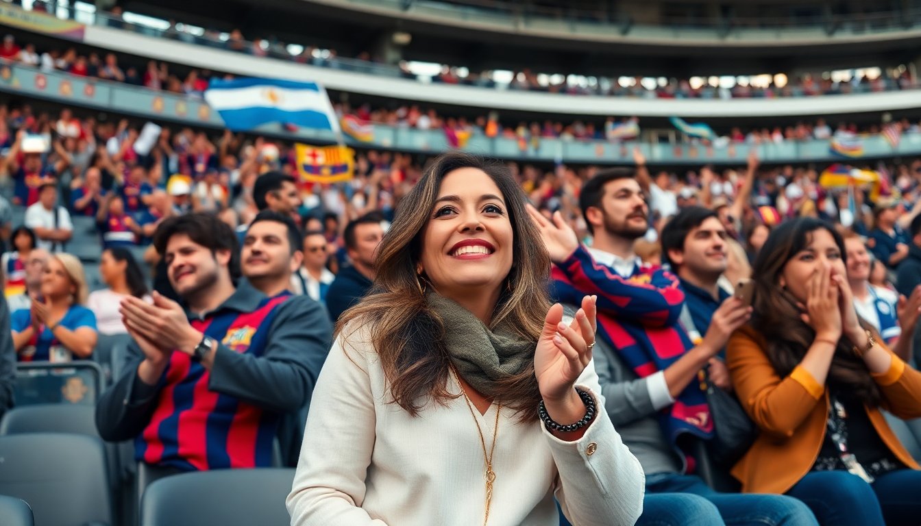 Wanda Nara asiste al último partido de Messi con su familia: imágenes exclusivas