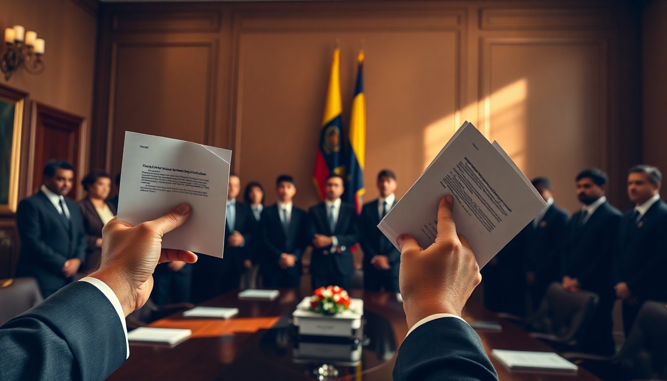 Funcionarios colombianos renuncian a visas de EE. UU. ante crecientes tensiones