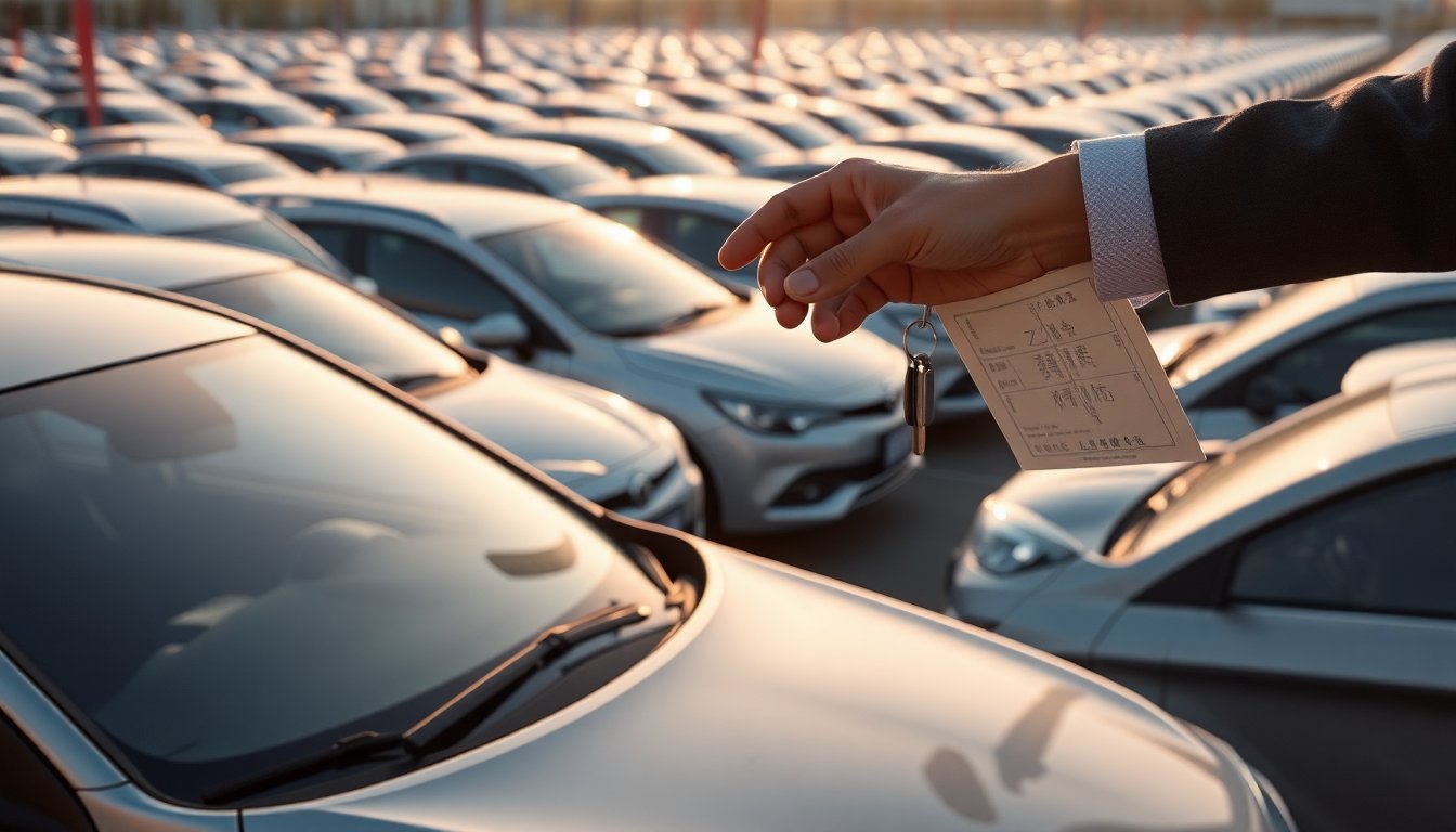 Cómo la guerra de precios en China lleva a vender autos nuevos como usados