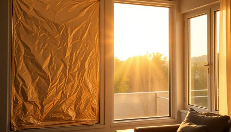 Cómo usar papel aluminio en ventanas para reducir el consumo eléctrico