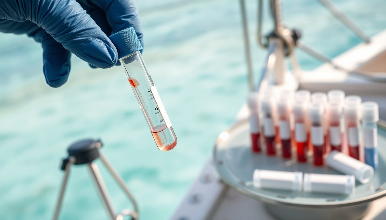 Estudio en Eleuthera detecta sustancias humanas en sangre de tiburones