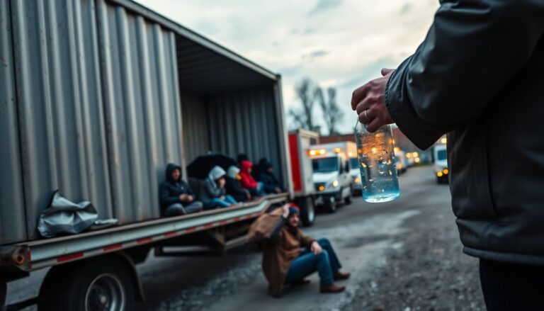 Hallan a 264 migrantes dentro de un camión en la colonia Revolución de Xalapa