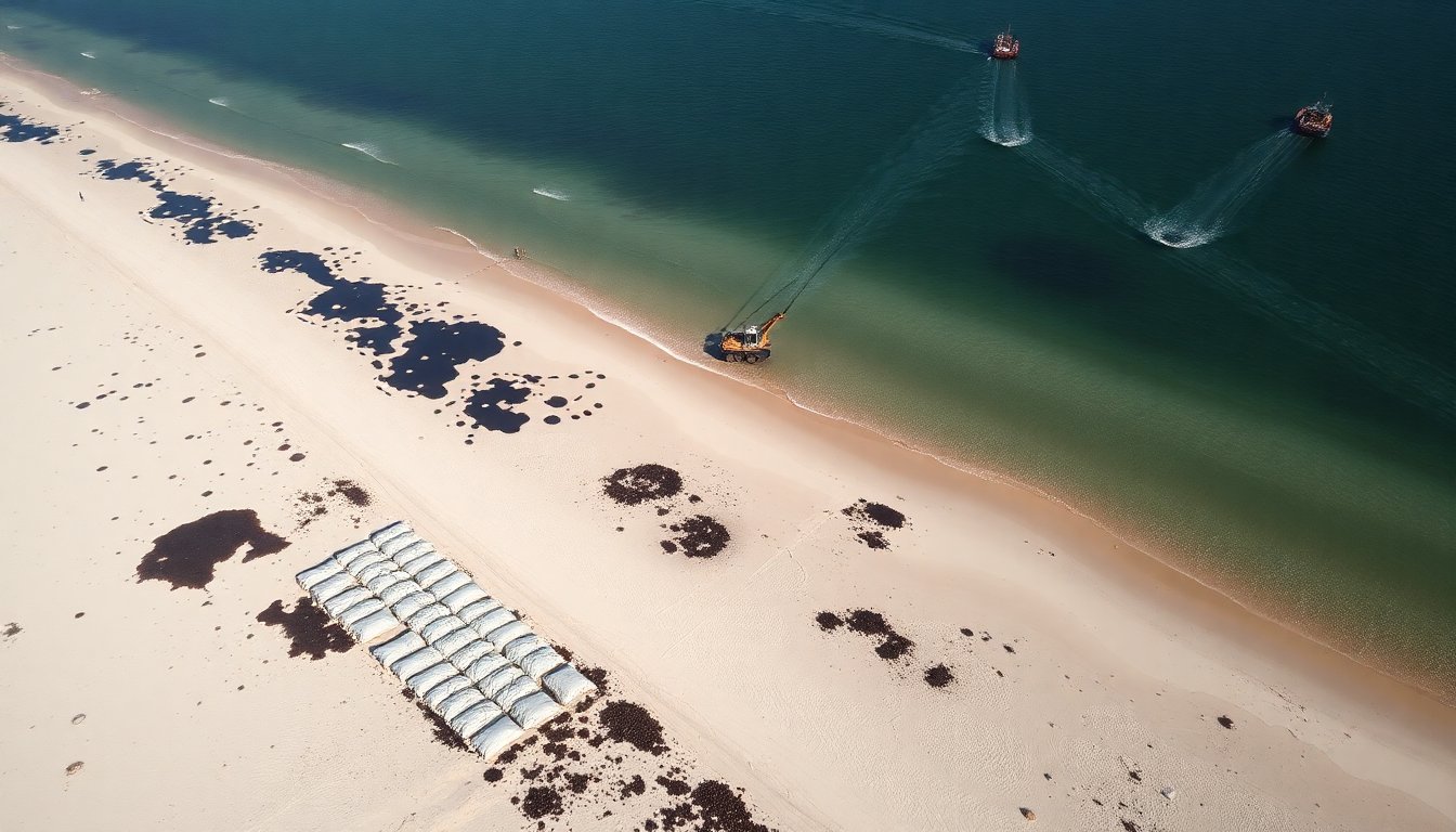 Operativo federal logra playas limpias tras recolectar más de 740 toneladas en el Golfo de México