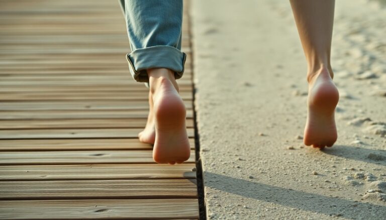 Por qué caminar descalzo puede fortalecer tus pies y no causa catarros